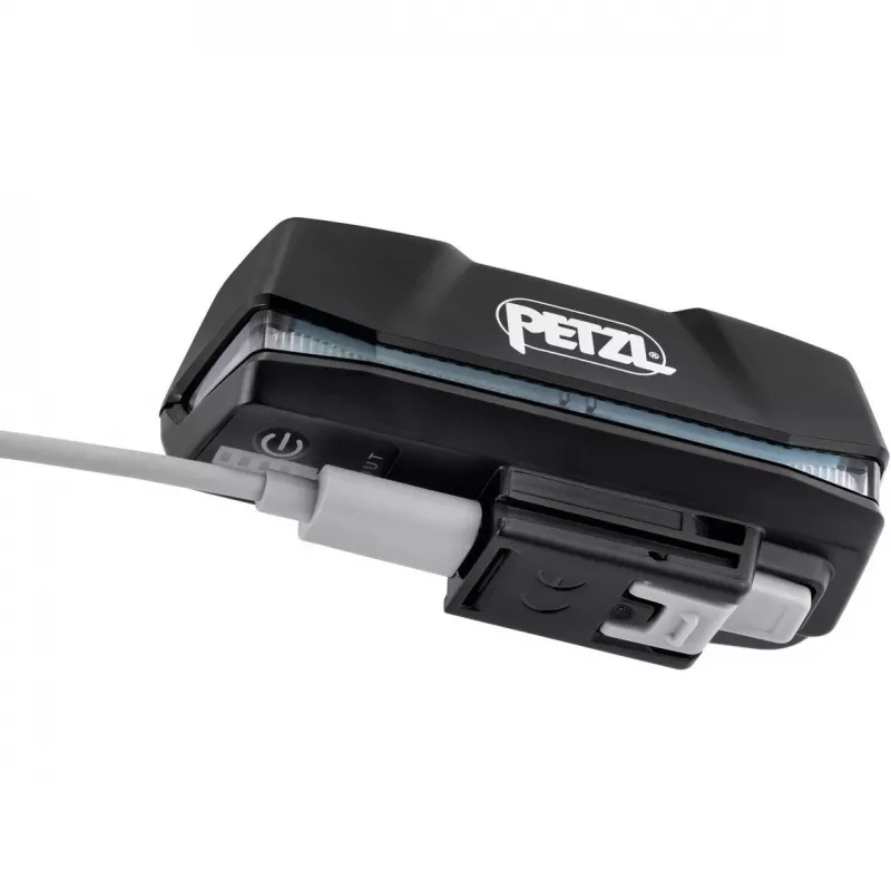 Headband flashlight Petzl NAO RL Black Orange LED 1500 lm USB
