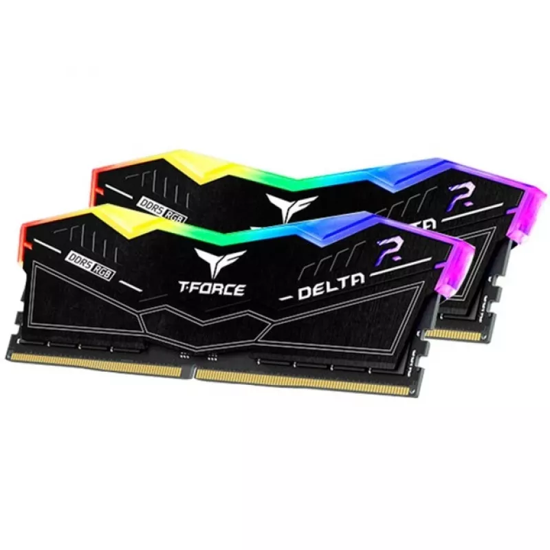 DIMM 64 GB DDR5-6000 (2x 32 GB) Dual-Kit, Memory black, FF3D564G6000HC38ADC01, Delta RGB, INTEL XMP