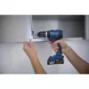 Cordless drill driver Bosch GSB 18 V — 18 V, 4 Ah Li‑Ion, 45 N·m, 500/1900 RPM, 35 mm wood, 10 mm steel, 2 batteries, charger, case