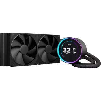 NZXT KRAKEN Elite V2 240 Liquid Cooling Display Black RL-KN24E-B2 (RL-KN24E-B2)