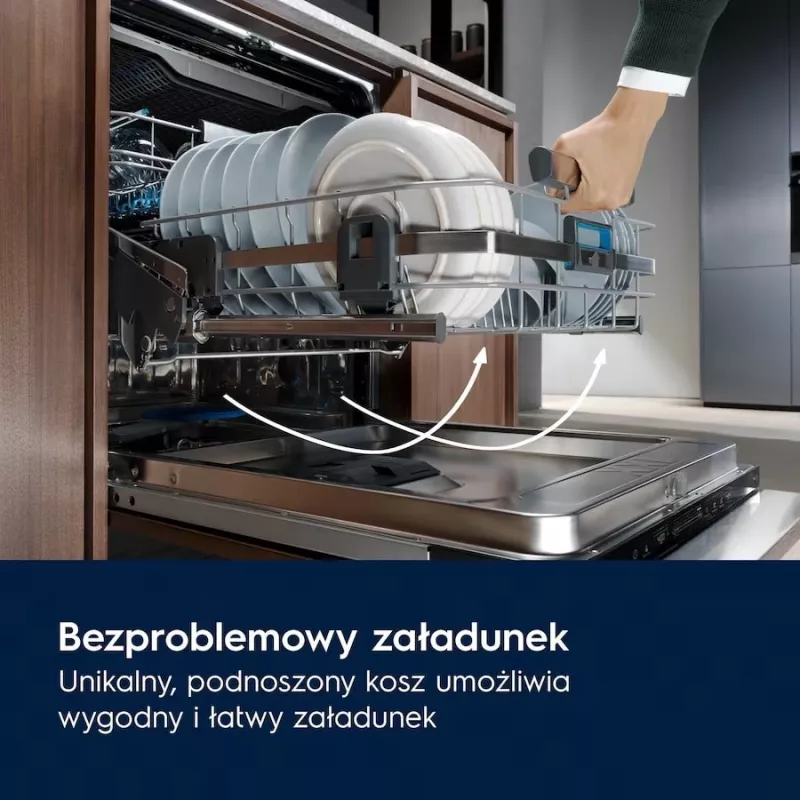 Built-in Dishwasher ELECTROLUX EEC87400W, 13 sets, 44 dB