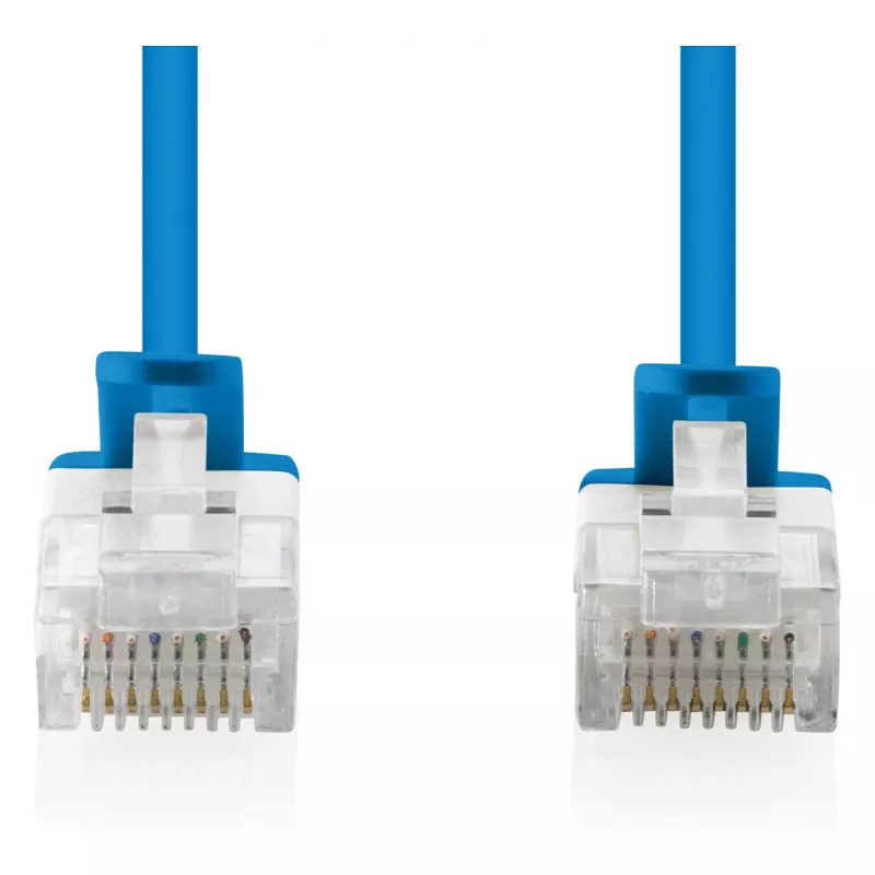 Patch cable CAT6 U-UTP Slim — DIGITUS, 3 m, black