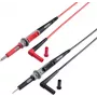 VOLTCRAFT MS-4PS Safety Test Lead 4 mm safety-Plug Test Probe 1.00 m Black, Red 1 pc(s) (MS-4PS)