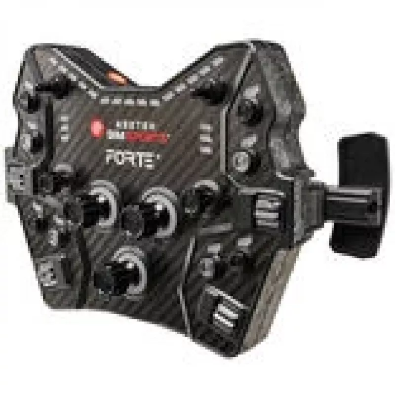 Gaming Button Box Asetek Forte GT V2 black orange with USB connectivity