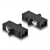 Optical Fiber Coupler DeLOCK MTRJ female to MTRJ female black