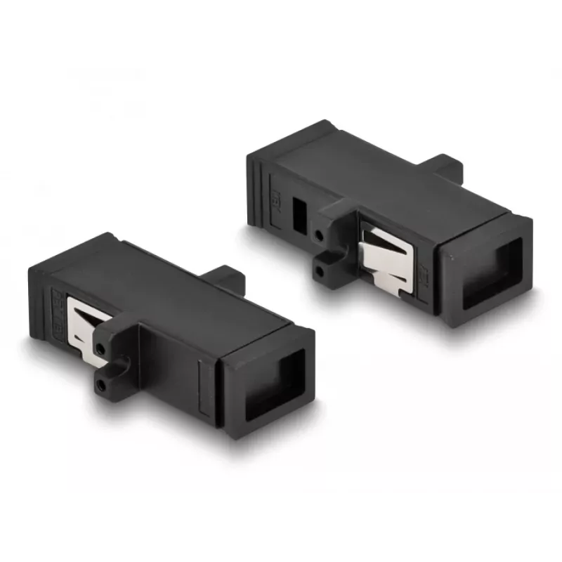 Optical Fiber Coupler DeLOCK MTRJ female to MTRJ female black