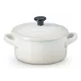 Le Creuset 71901107160100 Mini Dutch Oven, 0.25 L, White