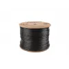 Network cable LANBERG Cat5e U/UTP LCU5-21CU-0305-BK, 305 m, 24 AWG, PVC jacket, black