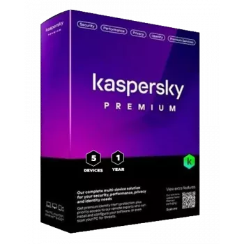 Kaspersky Premium + Customer Support | 5 Device | 1 Year | EU