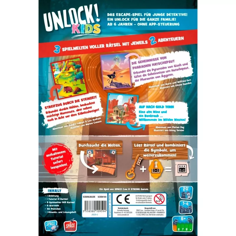 Unlock Kids - Stories from the Past, Card Game