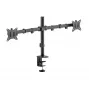 Monitor wall mount SBOX LCD-352/2-2 for 13–32 inch screens, dual arm, 2×8 kg load, VESA 100×100