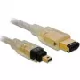 FireWire A/A Cable DeLOCK 1.0m Grey