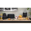 Toaster Smeg 50's Style TSF01BLMEU 2 Slice Black Stainless Steel