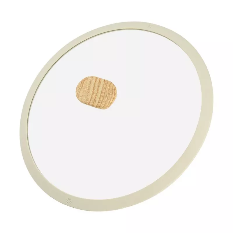 Shallow pot D28cm 4.1L/beige