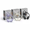 Headphones MANTA HDP1001PU Rytmo Elegance Purple over-ear wired, model HDP1001PU