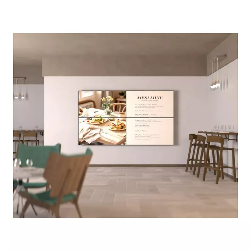 139,0cm/55 (3840x2160) JAPANNEXT JN-IPS550UHD60F 16:9 IPS 60Hz HDMI USB WLAN Speaker Black