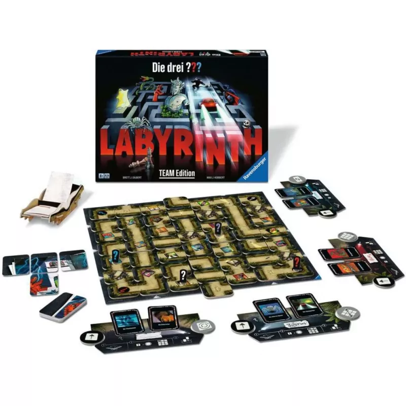 Die drei Labyrinth - Team Edition, Board Game