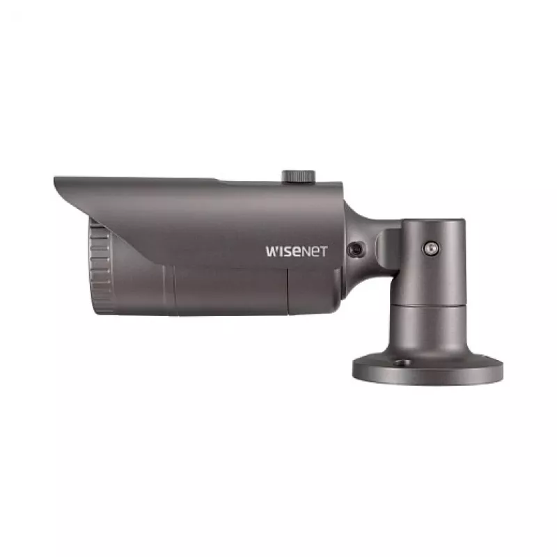 Bullet IP security camera Hanwha Wisenet QNO-6012R1 — 2.8 mm, 1920×1080, indoor/outdoor, ceiling/desk mount, black