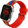 Kids Euroswan wristwatch LED Super Mario red digital kids watch with LED display
