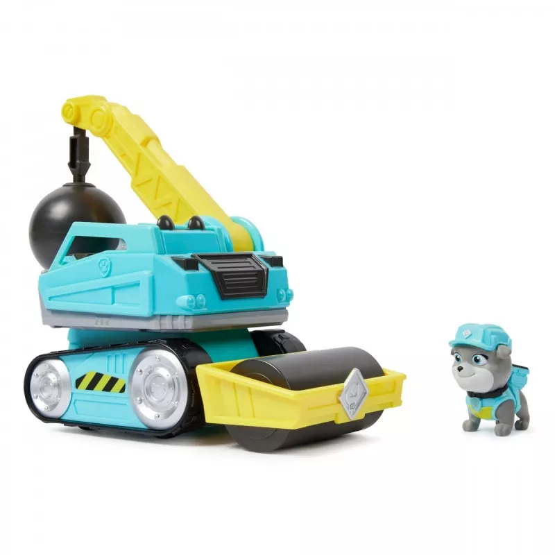 Wrecking Ball Truck Rubble & Crew Motor 3+ Years Plastic Black Blue Yellow