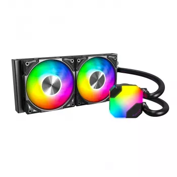 All-in-One Liquid CPU Cooler Montech Hyper Flow ARGB 240 mm, black