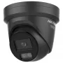Hikvision 4 MP Smart Hybrid Light with ColorVu Fixed Turret - BLACK (DS-2CD2347G3-LI2UY(2.8mm)(BLACK))