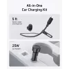 Wireless Magnetic Car Charger Anker MagGo 15W — Magnetic 15W Qi Fast Charging for Smartphones, Black