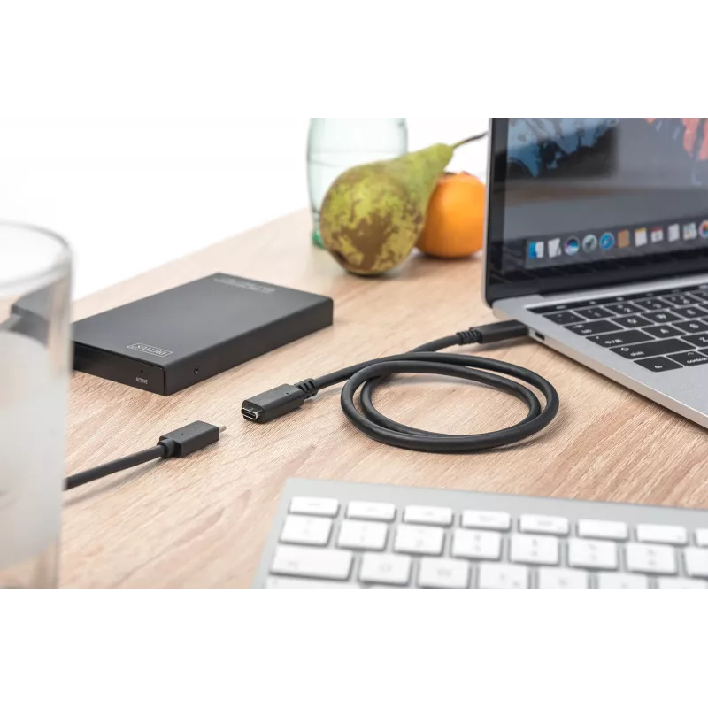 USB Type-C Extension Cable Digitus AK-300210-007-S 0.7m