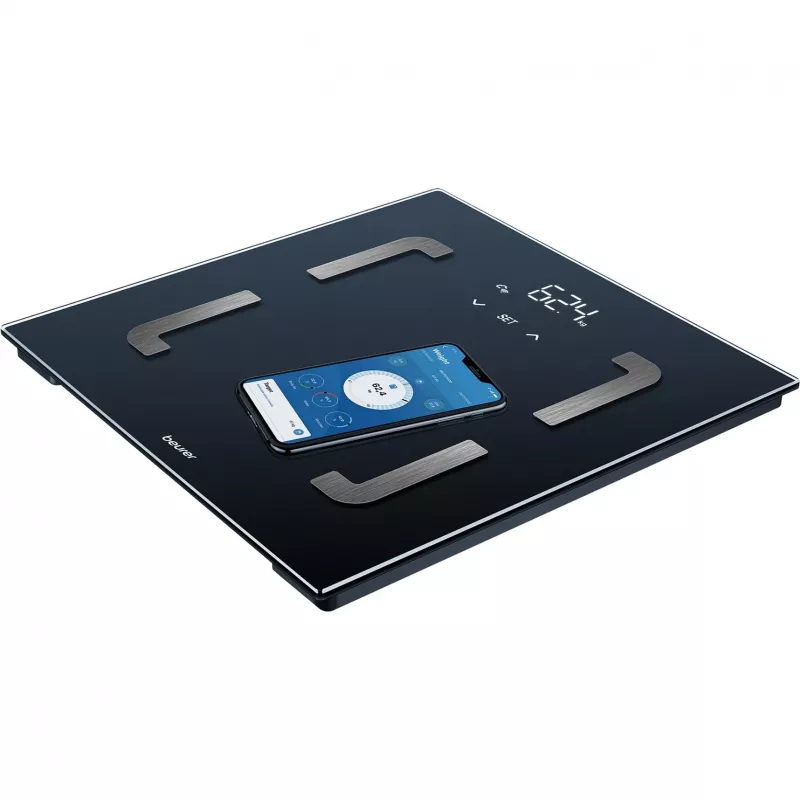 Beurer BF 880 WIFI Analysewaage Weighing Range (max.)=180 kg Black (76008)