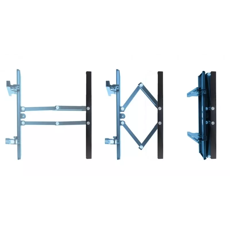Wall TV mount Esperanza TITAN for 26–70 inch (66–177.8 cm), tilt ±15°, swivel 120°, VESA up to 400×400, max load 55 kg, black