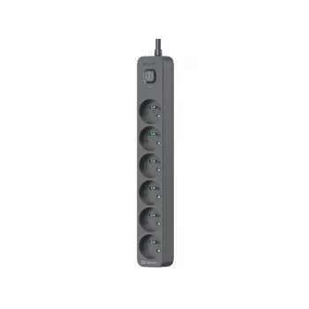 Power strip TRACER TRALIS47025 1.8 m cable, 6 outlets