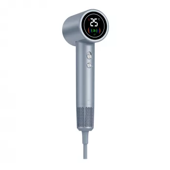 Hair dryer DENVER HDD-1400S 1400 W, silver, 110–240 V, cord 1.8 m, 70×89×280 mm
