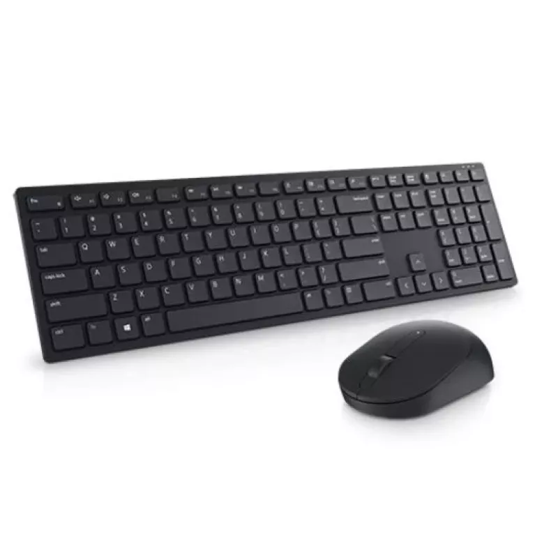 Keyboard and Mouse Set Dell KM5221W Wireless Black