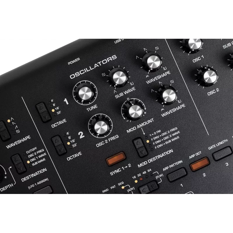 Analog synthesizer Moog MOOG MESSENGER — monophonic desktop instrument
