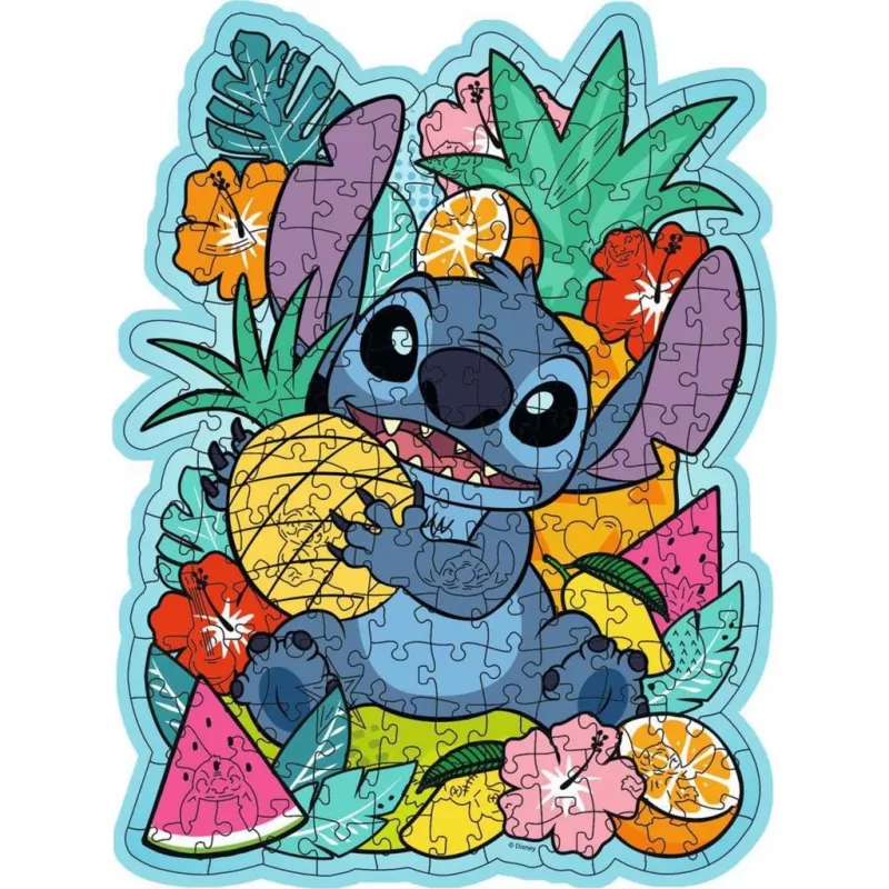 Wooden Puzzle Disney Stitch (150 Pieces)