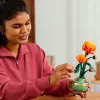 LEGO Icons Chrysanthemum Flower Building Set Creative Model Kit for Adults to Build Artificial Plant Gift for Women Men Her or Him Home Office De