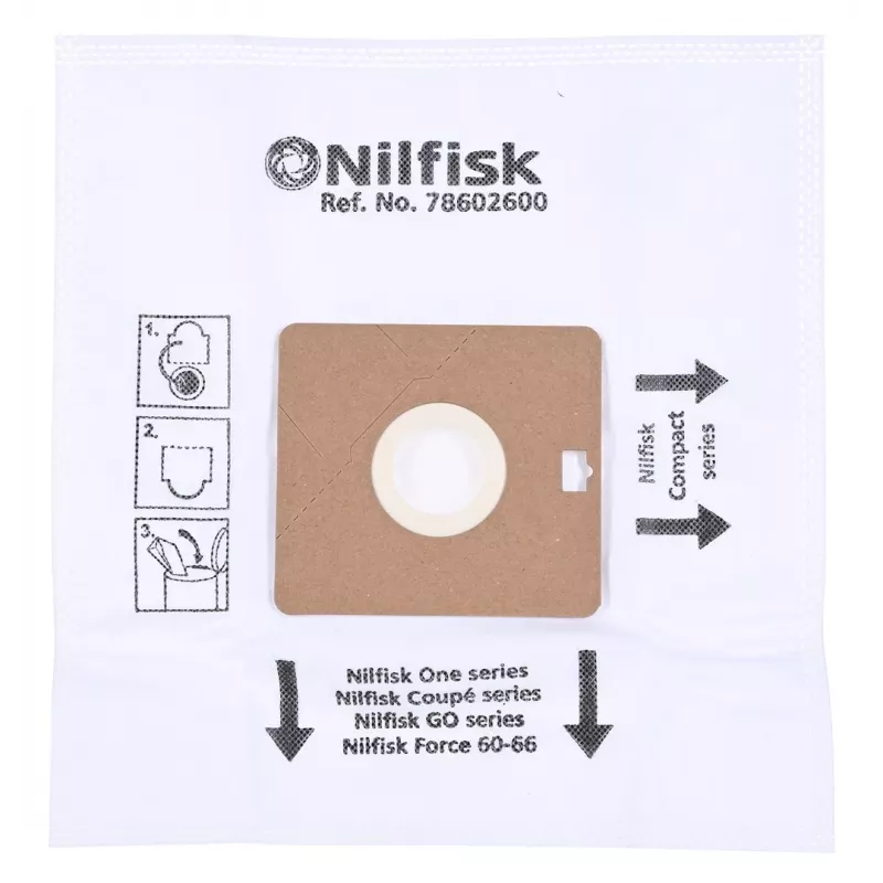 Dust bag Nilfisk DUST BAG SYNTH ONE GO AND COUPE