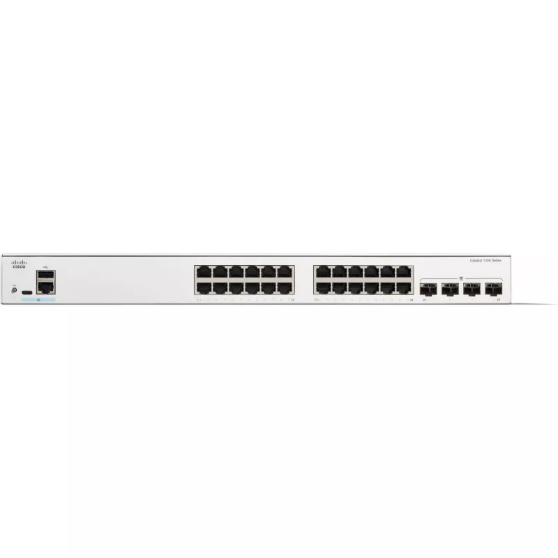 Managed Switch Cisco Catalyst 1200-24T-4G 24 Port GE 4x1GE SFP