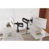 Monitor mount DIGITUS Single, clamp, 57 inch max, 27 kg capacity, VESA 75x75–100x100, height adjustable, tilt -75° to 75°, black