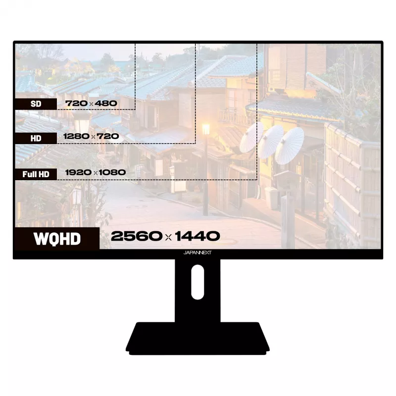 JAPANNEXT JN-27IPS4FLWQHDR-HSP 16 9 HDMI/DP WQHD - Flat Screen (TFT/LCD)