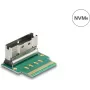 Adapter DELOCK Internal SFF-8654 to SFF-8654 (male), model 64179, Slim SAS 8i 90°