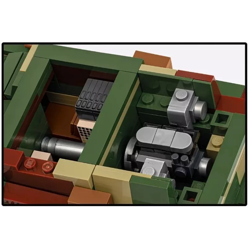 Cobi Building Blocks Light Tank 7TP model, 669 pieces, COBI-2661