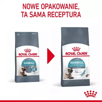 Dry cat food Royal Canin Hairball Care Adult 2 kg — chicken, 34% protein, 15% fat