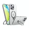 Clear case Torras for iPhone 16 Pro — UPRO OSTAND SPIN SERIES, slim lightweight transparent protective cover