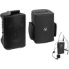Portable Wireless PA System Omnitronic PORTY-8A with Headset Transmitter and Soft Bag
