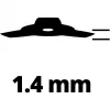 Grasmesser 3404996, for Motorsensen GH-BC 33-4S / 43AS, GC-BC 31-4S, replacement blade