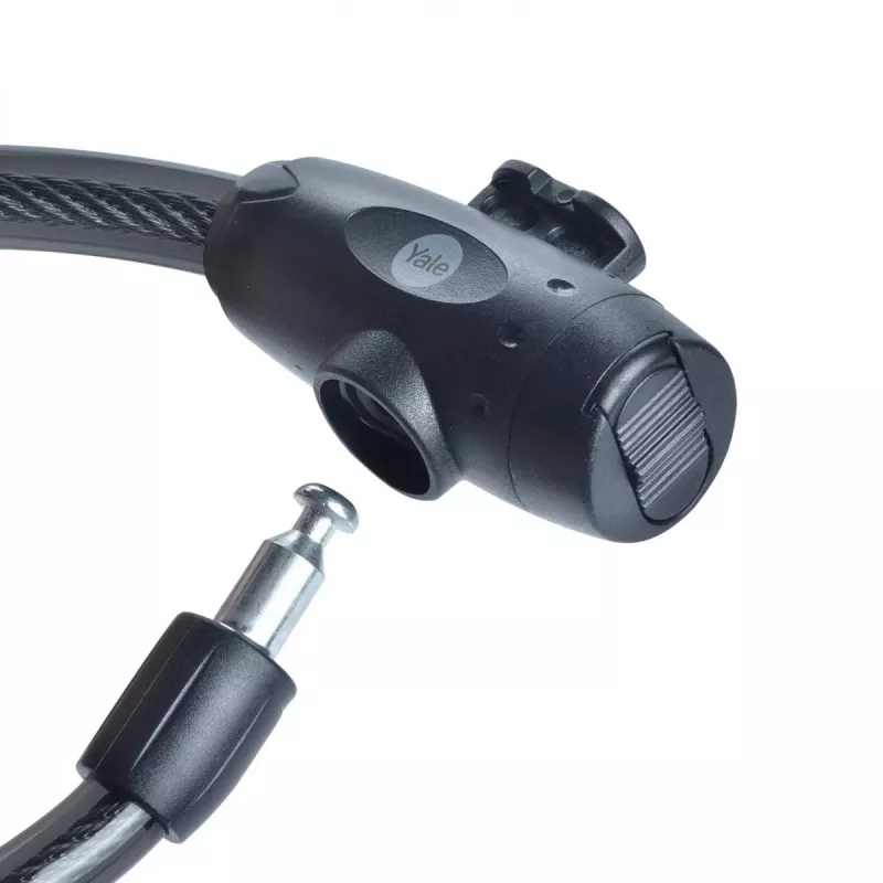 12 mm steel keyed bicycle cable - YCK0/12/200/2 Black