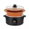 Slow cooker Jata JEOL2145 5 L 210 W Black Terracotta Buttons 230 V
