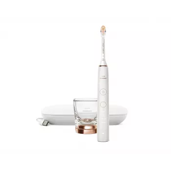 Philips HX9911/23 electric toothbrush Adult Sonic toothbrush Rose gold, White