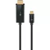 Goobay USB-C -auf-HDMI -Cable 4K a 60 Hz 1 m black - -Plug> HDMI (75696)